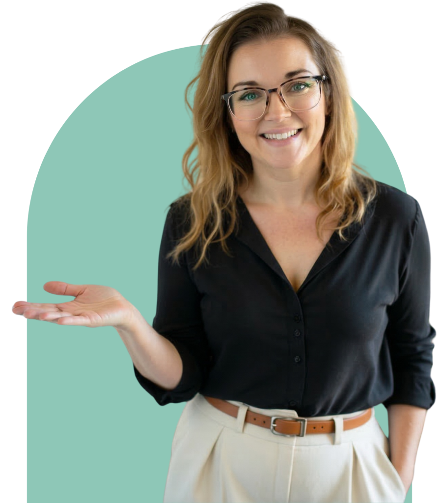 Lauren Apple leading a workshop for CEO parents